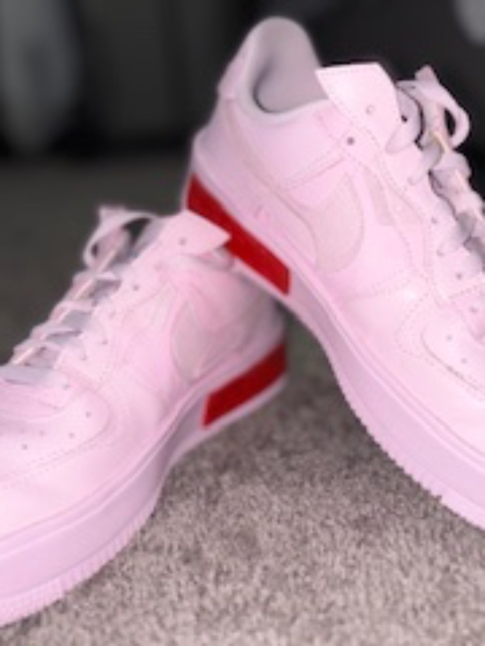 Nike Womens Air Force 1 GS 'Pink Foam'
